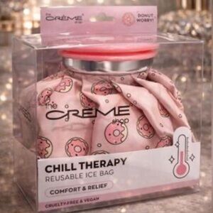 NWT The Crème Shop Pink Donut Reusable Ice Bag